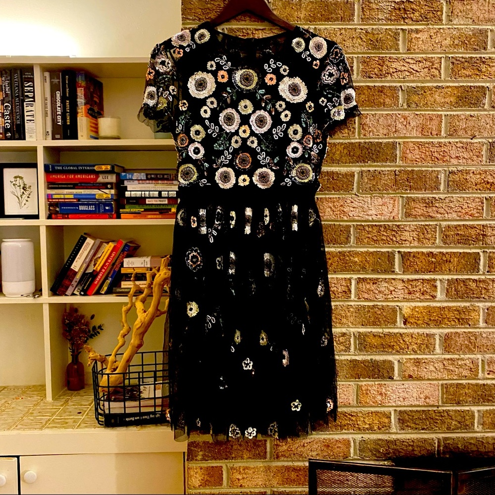 Gorgeous Needle and Thread flower dress.